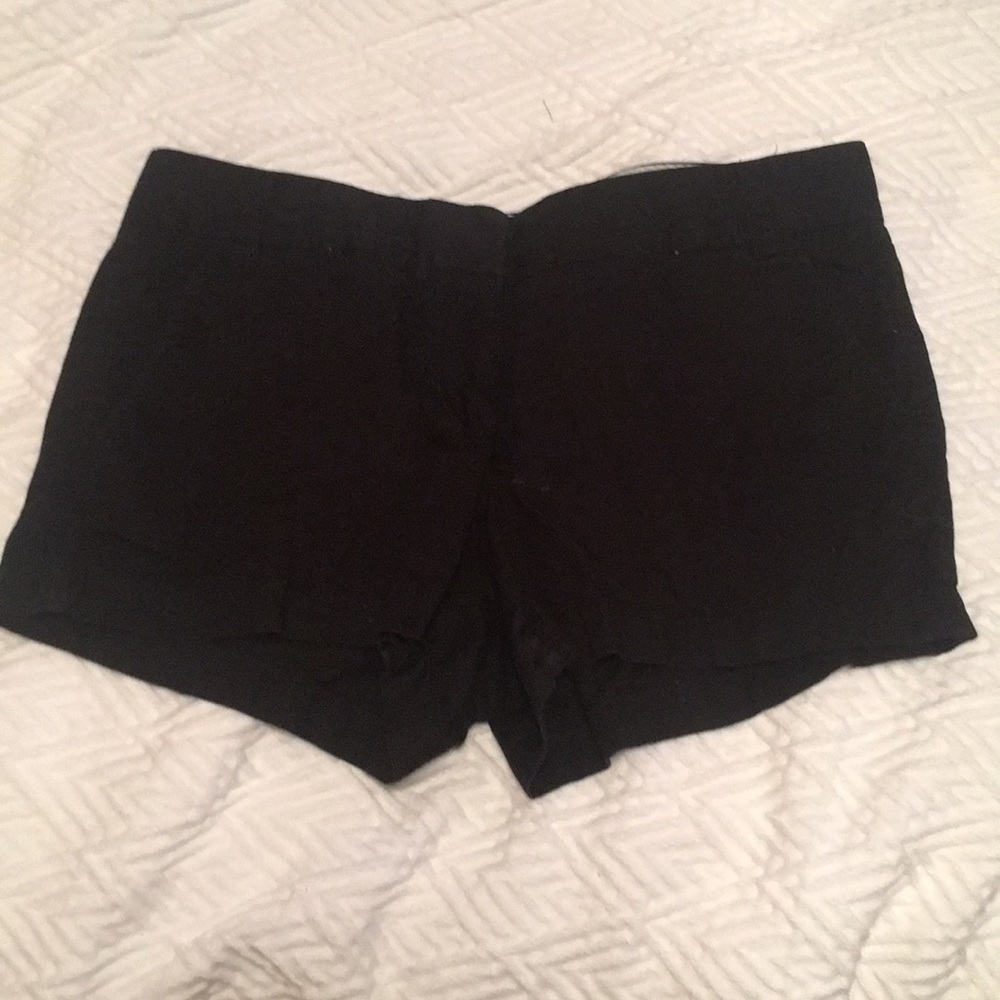 J. Crew 3.5” black chino shorts